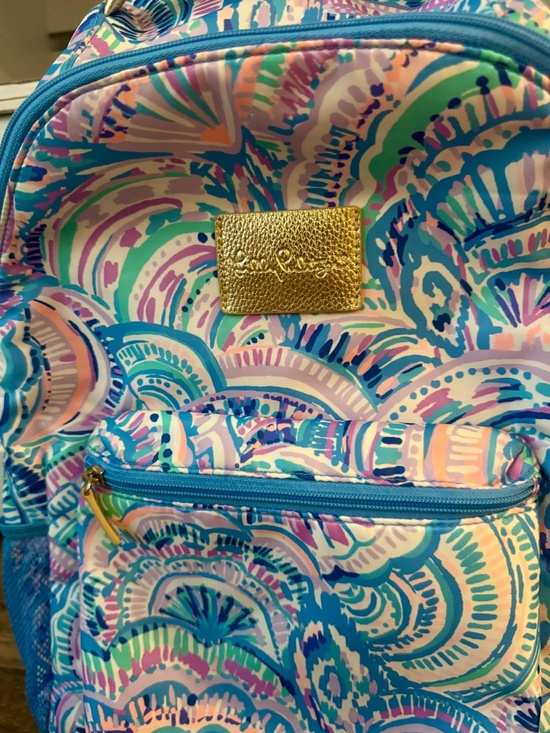Lilly Pulitzer Bahia Backpack Happy As A Clam Bag main image 10